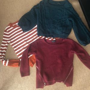 Stunning Bundle of 3 Sweaters Size Medium